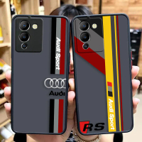 Sarung Telefon Bimbit, Logo A-Audi, Untuk Kereta Sukan Mewah, Kemasan Matte, Perasaan Seperti Kulit