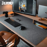 Premium Large Size Wool Felt Mouse Pad - Office Desk Protector Mat Table Laptop Cushion - Non-slip Keyboard Mat for Gaming &amp; Wo