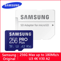 SAMSUNG PRO Plus Micro SD 64GB Micro SD/TF Card 256gb 128gb Flash Micro Card 512GB U3 4K Memory TF Card 128gb Micro SD For Phone