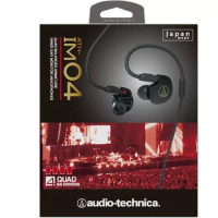 Audio Technica ATH-IM04 Earphone Balanced Armature For Professional Stage Performance Made inJapan