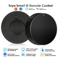 Smart Wifi IR Universal Remote Control พร้อม Tuya และ Smart Life Home Remote สำหรับเครื่องปรับอากาศ DVD Alexa
