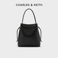 CHARLES&amp;KEITH Autumn new product CK2-40780136-6 Soft large capacity single shoulder Tote bag female