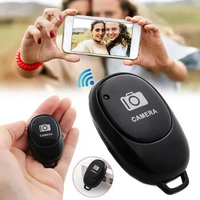 Bluetooth-compatible Remote Control Button Wireless Controller Self-Timer Camera Stick Shutter Release Phone Selfie