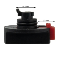2pcs Hammer Drill Plastic Push Switch Knob For Bosch GBH 2-24/ 2-26 DRE Hammer DrillInstall Hole Spare Parts Power Tool Parts