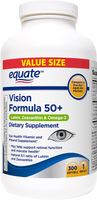 Công thức tầm nhìn Equate 50+ Lutein Zeaxanthin &-3 300 viên nang mềm
