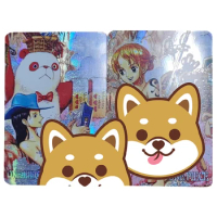 Diy Self Made 2Pcs/set Goddess Story Nico Robin Nami Kawaii Collection Card Color Flash Craft Anime Cards Gift Toy