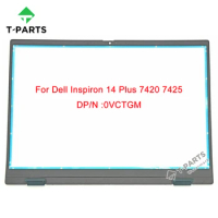 Original New 0VCTGM VCTGM Black For Dell Inspiron 14 Plus 7420 7425 LCD Front Bezel Cover Case