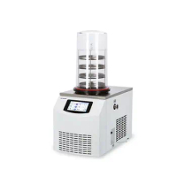 LC-10N-100C Food and Drug Pre-frozen Vacuum Freeze Dryer LC Series Laboratory Freeze Dryer AC220V/50Hz 1700W