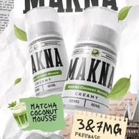 Makna Matcha Cocconut Mousse Original 60ml Nic 3Mg