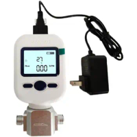 Digital Gas Flow Meter Flowmeter Detector Gas Mass Air Nitrogen Oxygen Flow Rate Meter Analyzer With Flow Range 0-20L/Min