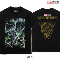 Power 7 Shop เสื้อยืดการ์ตูน มาร์เวล เสื้อยืด MOON KNIGHT ลิขสิทธ์แท้ MARVEL COMICS  T-SHIRTS (MX-13