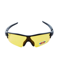 【Z-POLS】新一代PRO款搭載頂級夜用Polarized抗UV400黃偏光運動太陽眼鏡(超舒適配戴感頂級運動眼鏡)