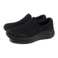 SKECHERS ArchFit 運動鞋 懶人鞋 男鞋 黑色 232706BBK no831