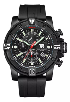 T5 T5 - Jam Tangan Pria - Black - Rubber Strap - H3757G-B