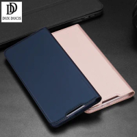 For Samsung Galaxy A12 Case Magnetic Leather Case Soft Tpu Wallet Stand Phone Cover Case with Card Slot For Galaxy A12 Dux Ducis