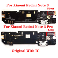 Original USB Charging Dock Port Board Plug Flex Cable Connector Charge Parts With Microphone For Xiaomi Redmi Note 3 Note 3 Pro