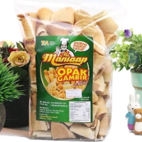 Opak Gambir ANESKA Khas Blitar Gurih Renyah Asli Blitar 250gr Snack Food Cemilan Cookies Nastar Keri