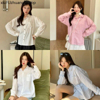 ♀KYLIE SHIRT - เสื้อเชิ้ตโอเวอร์ไซส์ Longsaidoo_ อ่านรายละเอียดก่อนสั่งน้า♫