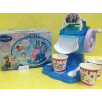 Mainan Anak Perempuan Ice Cream Maker Pembuat Ice Cream Frozen ZT8889