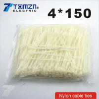 500pcs 4mm*150mm Nylon cable ties