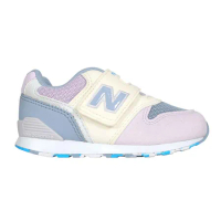 NEWBALANCE 女小童復古慢跑鞋-WIDE-996系列 NB 寬楦 粉紫霧藍白
