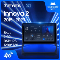 TEYES X1 For Toyota Innova 2 2015 - 2023 Car Radio Multimedia Video Player Navigation GPS Android 10 No 2din 2 din dvd