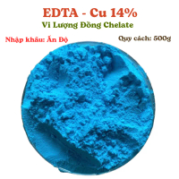 Vi lượng Đồng Chelate - Phân bón EDTA Cu 14% gói 500gr