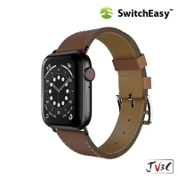 Switcheasy Classic 真皮錶帶 適用 Apple watch 錶帶 皮革 7 SE 6 5 4 3