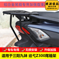 適用joymax快樂騎士z300巡弋九妹摩託車後貨架尾箱架改裝配件