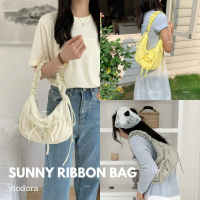 Viodora - Sunny Ribbon Bag Tas Wanita Selempang Shoulder Import BKK Korea Viral Sling Bag Trend Y2K