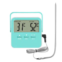 Food Thermometers Oven Safe Digital Wireless Meat Thermometers Digital Meat Thermometers Instant Read For Kitchen Outdoor