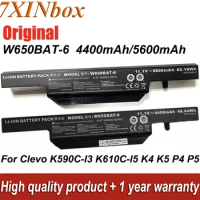 New W650BAT-6 Original Laptop Battery For Clevo K590C-I3 K610C-I5 K4 K5 For Hasee K610C K650D K570N K710C K590C K750D Series