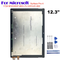 AAA+ For Microsoft Surface Pro 4 Pro4 12.3" 1724 M1010537-003 LCD Display Touch Screen Digitizer Glass Assembly Repair Parts