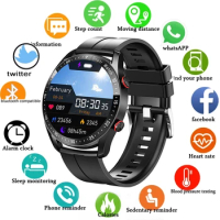 Smart Watch ECG+PPG Business Bluetooth Call Heart Rate Blood Pressure Monitoring Sports Message Reminder Smart Watch