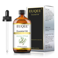 EUQEE 118ML Natural Essential Oil For Candle Making,Diffuser,Aromatherapy|Palo Santo Cardamom Lavender Eucalyptus Aroma Oils