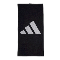 Adidas 3bar Towel SMAL [IU1290] 毛巾 運動 休閒 訓練 棉質 50x100cm 黑