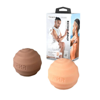 อุปกรณ์โยคะพิลาทิส Massage Ball 2 Pack - สีเนื้อ