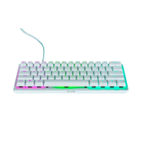 【Razer 雷蛇】Huntsman V3 Pro Mini 白色 - 類比式光軸(英文)