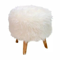 Stool Bulu / Stool Cafe / Stool Kurcaci / Stool Bangku untuk Dekorasi