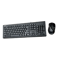 新品出清 公司貨 ASUS 華碩 U2000 USB 有線鍵盤滑鼠組 WINDOWS 10 適用 耐用 耐操
