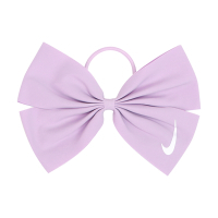Nike 髮圈 Hair Bow 紫粉色 髮飾 造型 頭飾 蝴蝶結 彈性 勾勾 綁頭髮 N100176450-7OS