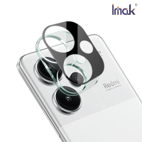 Imak 艾美克 Redmi 紅米 Note 13 Pro+ 5G 鏡頭玻璃貼(一體式)(曜黑版) 奈米吸附 鏡頭貼