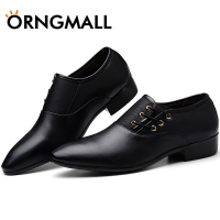 ORNGMALL Plus Size 38-48 Men's Pointed Leather Shoe Breathable Luxury Formal Shoes Casual Business Shoes Dress Oxford Party Office Wedding Shoes㏇L0319