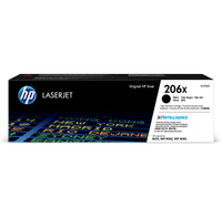 【最高3000點回饋 滿額折400】 HP 206X 黑色原廠 LaserJet 高容量碳粉匣(W2110X) For CLJ M255dw/M283/M283fdw