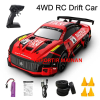 Jjrc Q165 Gb1035 Rc Mini Drift 4Wd 2.4Ghz Colorful Lights Mobil Remot Kontrol Mainan Remote Control 