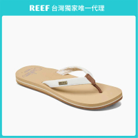 【REEF】CUSHION SANDS 系列 皮革設計夾腳拖鞋 女款 RF0A3YOWCLD(舒適減壓輕薄款)