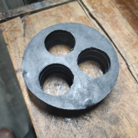 karet dope kabel pipa ukuran 4in 3lubang kabel