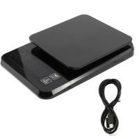 0.1G Electronic Kitchen Scale With Timer Digital Smart Scales Hand Punch Drip Coffee Scale Waterproof Baking Scale