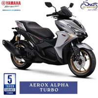 Yamaha Aerox ALPHA TURBO Matte Dark Grey Cirebon, Majalengka