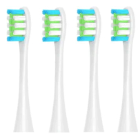 4pack Replacement Kids Tooth Brush Heads For Oral B EB-10A Pro-Health Stages Children Electric Toothbrush Oral Care, 3D Exce
